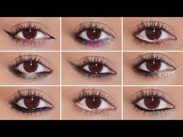 how to 9 diffe eyeliner styles in