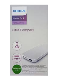 Maybe you would like to learn more about one of these? Philips 10000mah Ultra Compact Fast Charging Power Bank With Micro Usb And Type C Input With Micro Usb Cable White Dubaistore Com Dubai