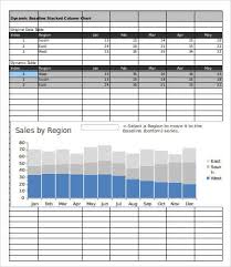 Stacked Bar Chart Excel 4 Free Excel Documents Download
