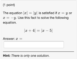 Solve The Following Equation X