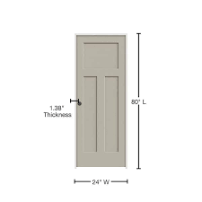 single prehung interior door