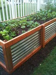galvanized steel raised bed garden