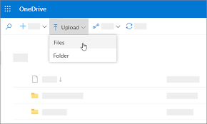upload and save files and folders to