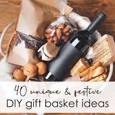 40 unique diy gift basket ideas for