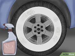 3 Ways To Clean White Wall Tires Wikihow