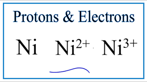 electrons for the ni ni2 and ni3
