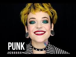 british punk inspired makeup tutorial