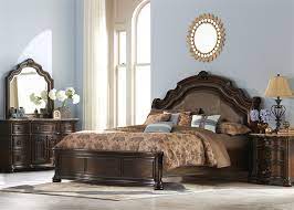 Home design ideas > beds > king bedroom sets with marble tops. Le Grande Platform Bed 6 Piece Bedroom Set In Rich Nutmeg Finish By Liberty Furniture 766