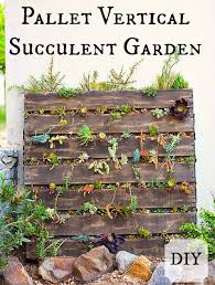 Pallet Vertical Succulent Garden Diy