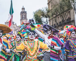 Gambar Day of the Dead in Mexico City