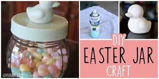 Easy Dollar Diy Easter Mason Jar