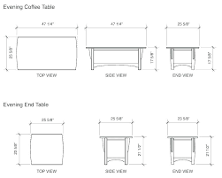 Coffee Table Measurements