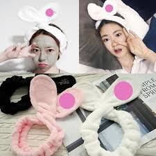 1pcs rabbit bunny ear makeup headband