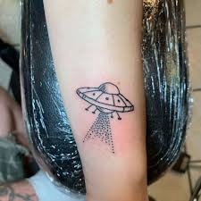 Unique alien tattoo designs and ideas. 23 Admirable Ufo Tattoo Ideas And Meanings