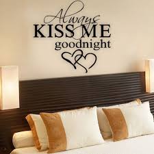 always kiss me goodnight love e