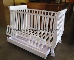 4 in 1 sleigh cot baby crib cot bed