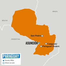 Paraguay is a landlocked country in south america bordering argentina, bolivia, and brazil. Paraguay Plan International