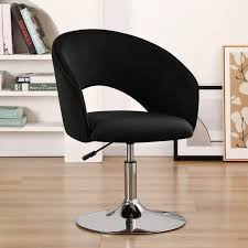 fumahaus round velvet vanity chair