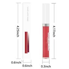 Matte Non-stick Cup Liquid Lipstick High Pigmented Not Faded Lip Gloss  Long-lasting 24 Hours Lip Glaze Beauty Makeup - Lip Gloss - AliExpress