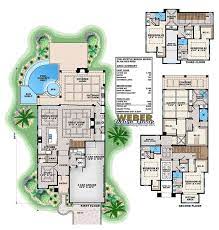 Beach House Plan Open Layout Beach