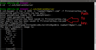 set up ssh authentication using git