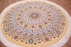 Eigens für die hochwertigen nain teppiche wurde eine bezeichnung eingeführt, welche die qualität widerspiegelt. Orientteppich Nain Perser Teppich Rund