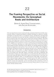 framing perspective on social movements