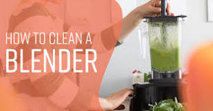 What is the easiest way to clean a blender?