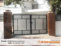 Wrought Iron Gate With Polycarbonate