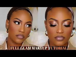 detailed full glam makeup tutorial for