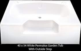 Better Bath White Permalux Garden Tub W