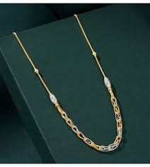 gold chains krishna jewellers pearls