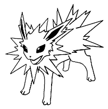 You can now print this beautiful jolteon pokemon coloring page or color online for free. Jolteon Para Colorear Pokemon Coloring Pages Pokemon Coloring Horse Coloring Pages