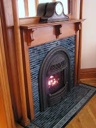 Blue Victorian Fireplace Fireplace