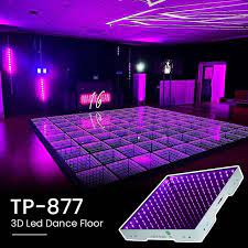 magnet wireless 3d led dance floor
