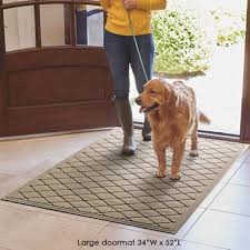 non slip water absorbent floor mat or
