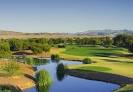 The scenic 8th hole at Stallion Mountain Golf Club in Las Vegas ...