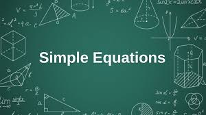 Class 7 Simple Equations Basics