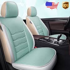 Car Leather Massage Mesh Seat Covers