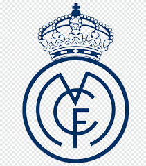The very first real madrid logo was designed in 1902 and featured an mfc monogram, standing for madrid football club. Real Madrid C F La Liga El Clasico Dream League Soccer Football Emblem Logo Png Pngegg