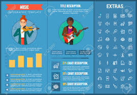 Music Infographic Template Elements And Icons Infograph Includes