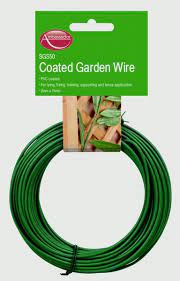garden wire green pvc coated 2mm x 30m