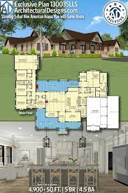 Plan With Game Room Dream House Plans