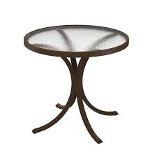 30 Acrylic Top Round Dining Table With