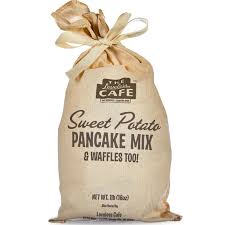 sweet potato pancake mix baking