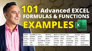 101 advanced excel formulas functions