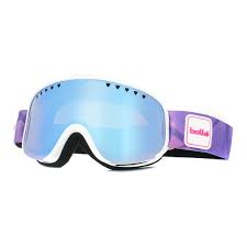 Details About Bolle Ski Goggles Scarlett 21475 Matt White Purple Aurora