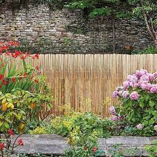 Bamboo Slate Garden Fence Sbf