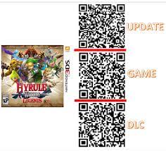 This is a place to share qr codes for games, homebrew apps, and game ports for use to download through fbi on a custom firmware 3ds. Hyrule Warriors Qr Cia 3ds Roms