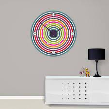 Colour Wheel Wall Clock By Funky Little